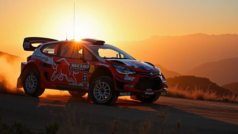 WRC Chile: Evans Takes the Lead Following Ogier’s Tire Change