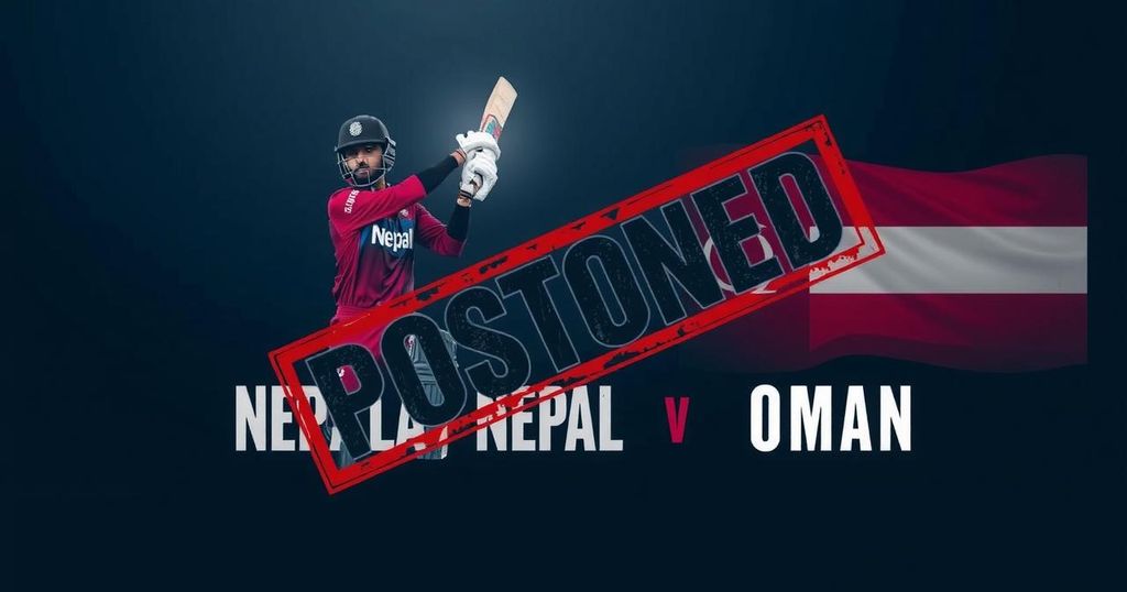 Nepal Concludes Winless Canada Tour as Oman Clash Ends in Rain Abandonment