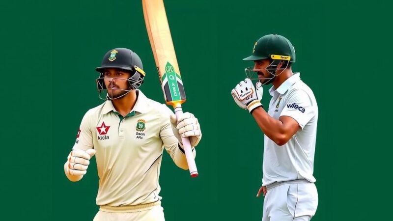 South Africa Requires 106 Runs for Victory in First Test Against Bangladesh