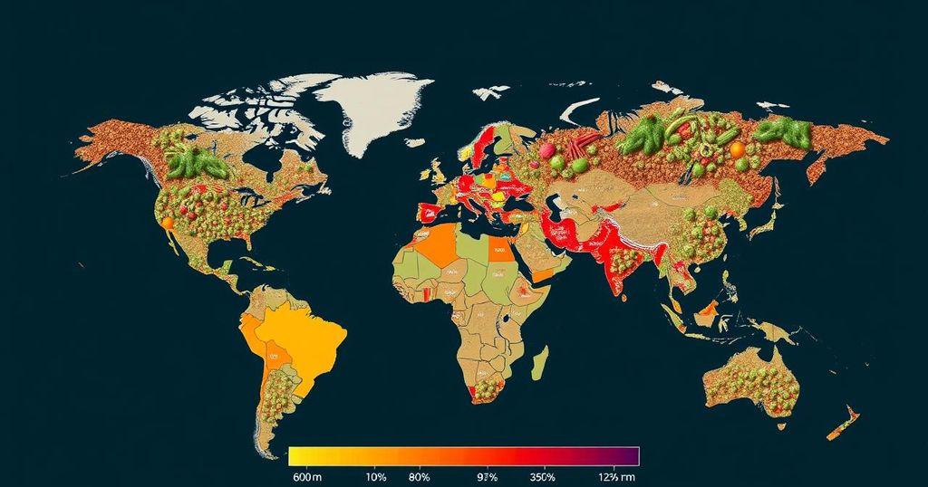 Surge in Global Food Prices Driven by Climate Change and Geopolitical Conflicts