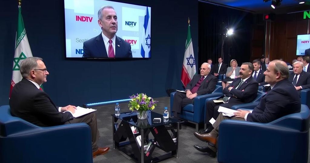 Israeli Envoy Declares Right and Duty to Retaliate Against Iranian Attacks at NDTV World Summit