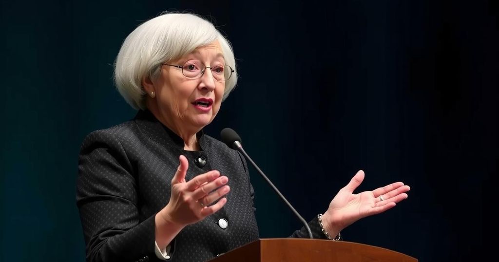 Yellen Calls for Enhanced Debt Relief Amid Criticism of Chinese Lending Practices