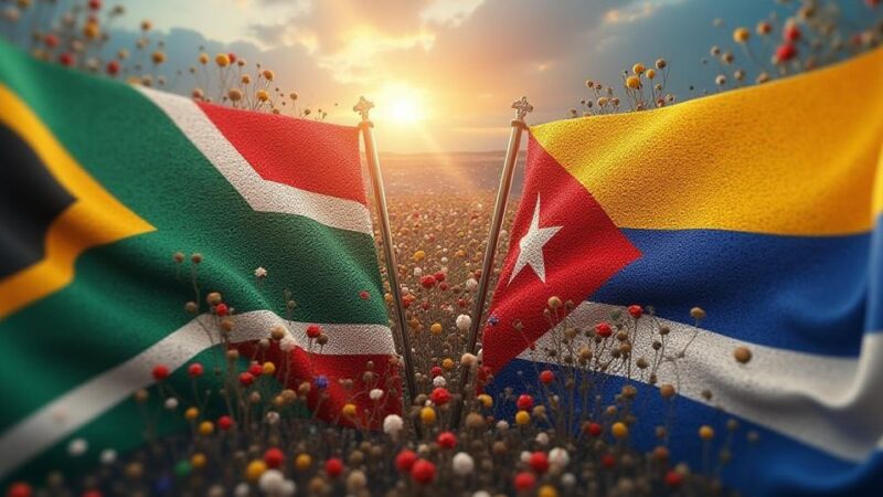 Namibia and South Africa Express Solidarity with Cuba and Venezuela