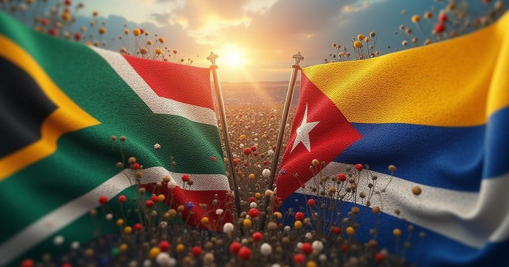 Namibia and South Africa Express Solidarity with Cuba and Venezuela