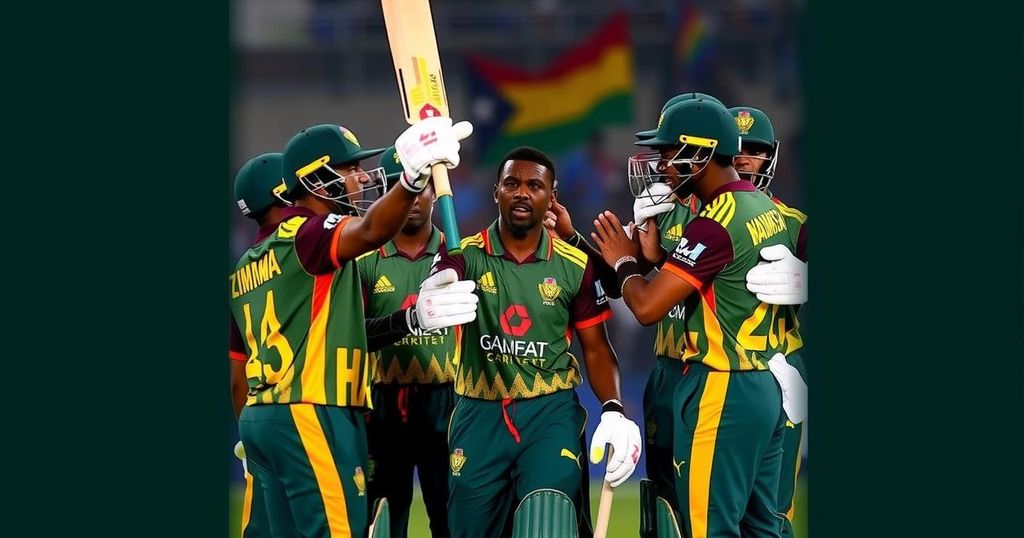 Zimbabwe Sets New T20I World Record with 344/4 Against Gambia