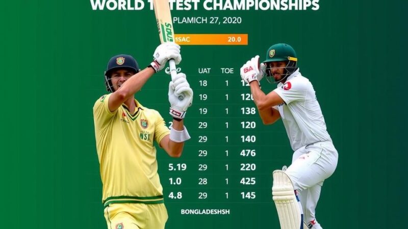 WTC Points Table: South Africa’s Dominance Over Bangladesh Secures Fourth Position