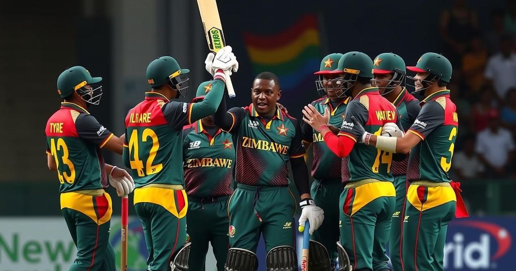 Zimbabwe Sets New T20I Record with 344-4 Against Gambia