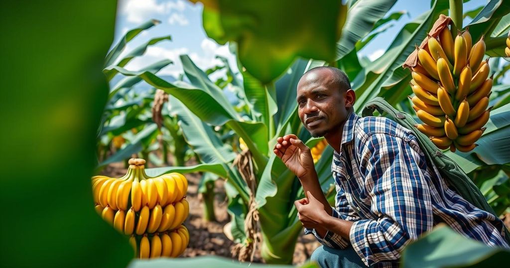 Innovative Insurance Initiative Shields Ugandan Banana Farmers from Climate Instability