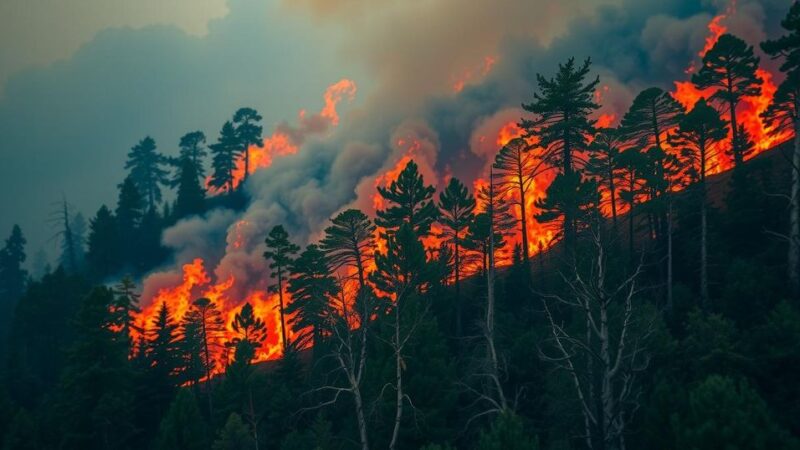 Impact of Climate Change on Forest Fires and Public Health