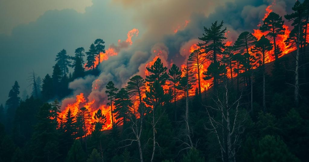 Impact of Climate Change on Forest Fires and Public Health