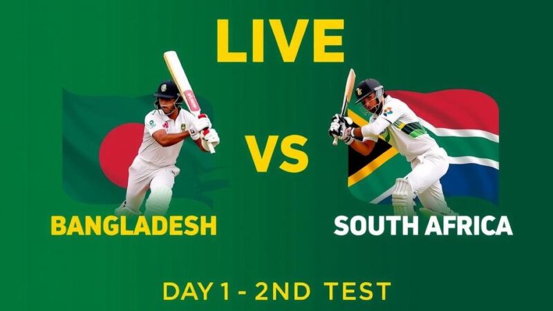 Bangladesh vs South Africa: Highlights from the 2nd Test Day 1