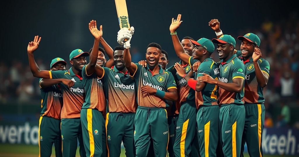 Zimbabwe Sets T20 World Record with 344 Runs Against Gambia