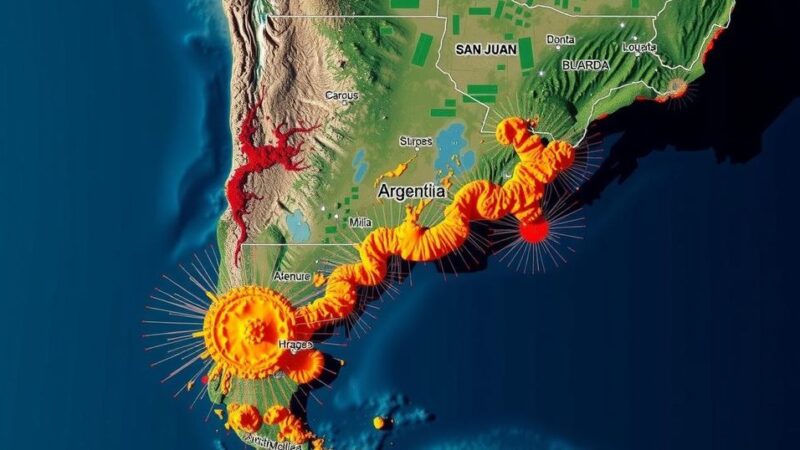 Magnitude 5.7 Earthquake Strikes San Juan, Argentina According to EMSC