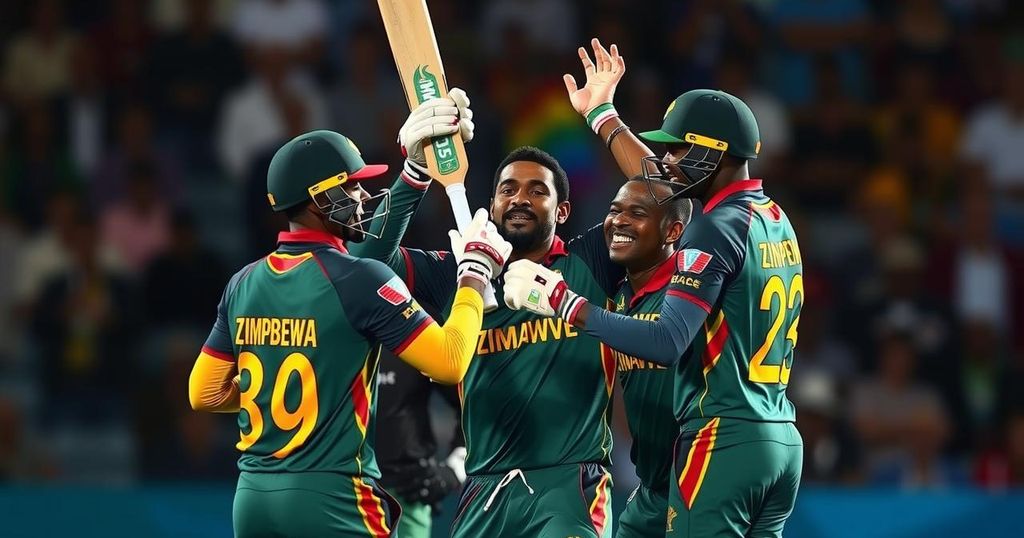 Zimbabwe Sets New T20 World Record in World Cup Qualifying Match Against The Gambia