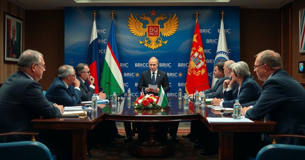 Putin Hosts Major Brics Summit Amidst Global Tensions and Aspirations for Economic Independence