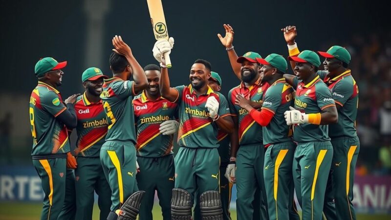 Zimbabwe Secures Historic Victory with 290-Run Win Over The Gambia in T20 Qualifier