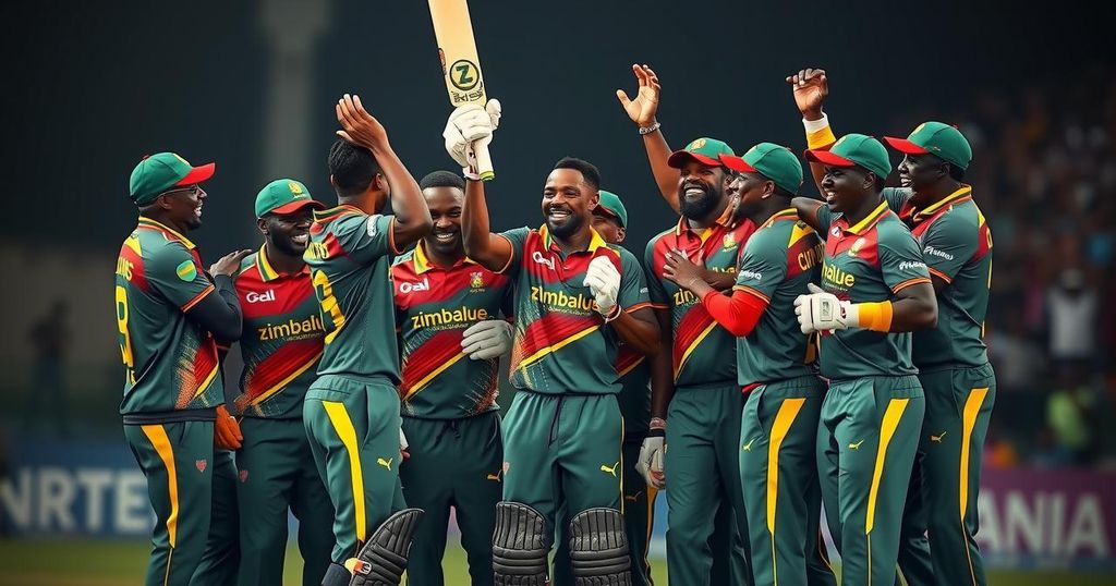 Zimbabwe Secures Historic Victory with 290-Run Win Over The Gambia in T20 Qualifier