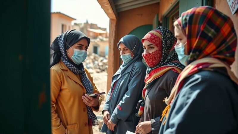 Midwives Supporting Earthquake-Affected Communities in Morocco