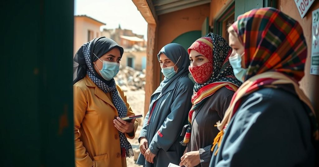 Midwives Supporting Earthquake-Affected Communities in Morocco