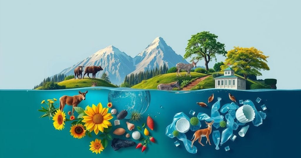 Addressing the Interconnected Crises of Wildlife, Climate, and Plastic Pollution through Global Summits