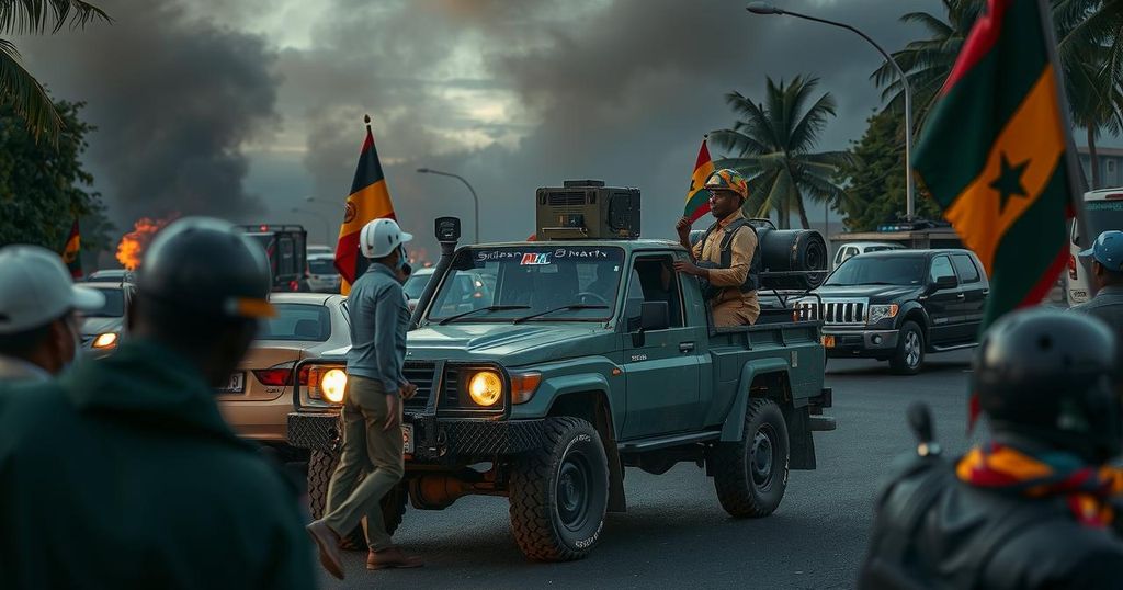 Military Vehicle Collides with Protester Amidst Mozambique’s Election Unrest