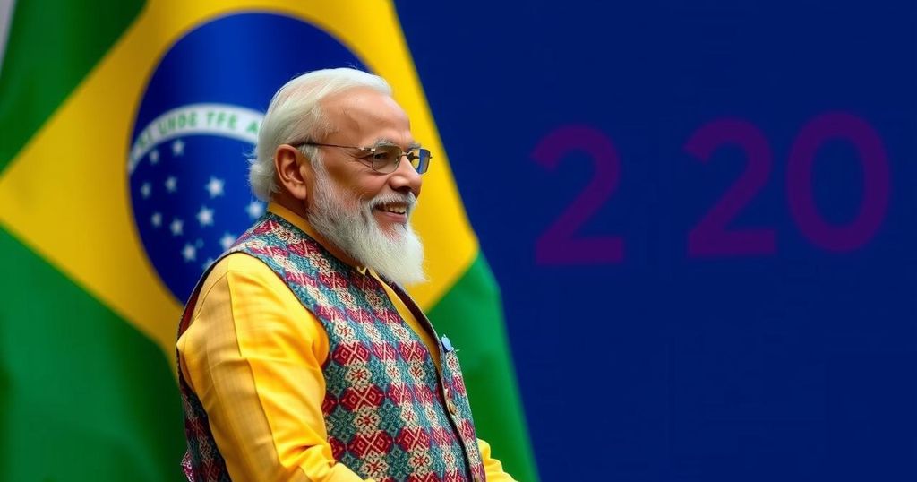 Prime Minister Modi Arrives in Brazil for G20 Summit After Nigeria Visit