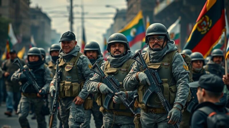 Overview of Soldiers Allegedly Held Hostage in Bolivia’s Political Crisis