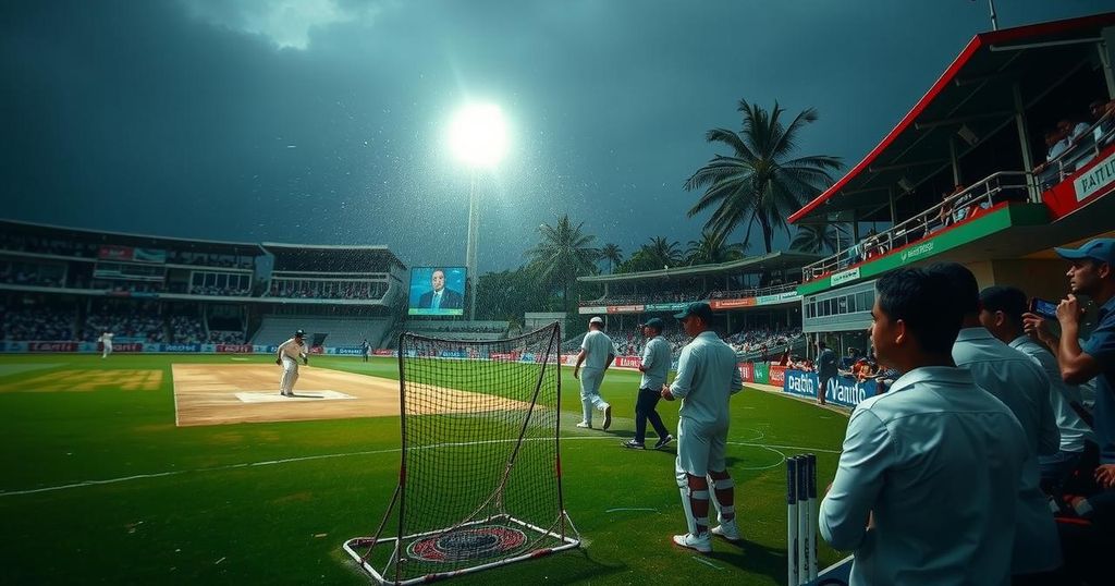 Rain Interrupts First ODI as Pakistan Struggles Against Zimbabwe in Bulawayo