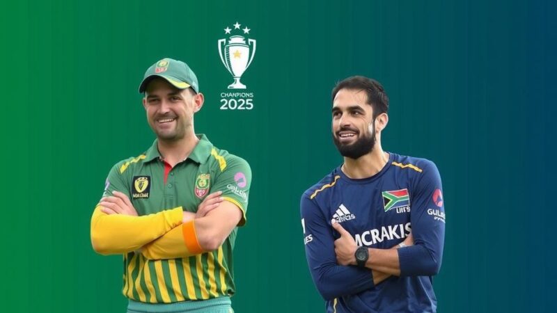 Potential Relocation of the 2025 Champions Trophy to South Africa