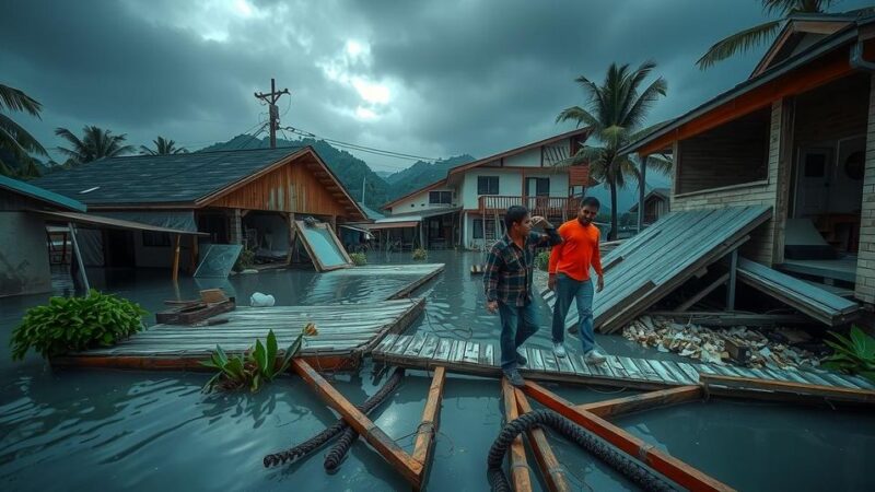 Devastating Flooding in Philippines Due to Tropical Storm Toraji