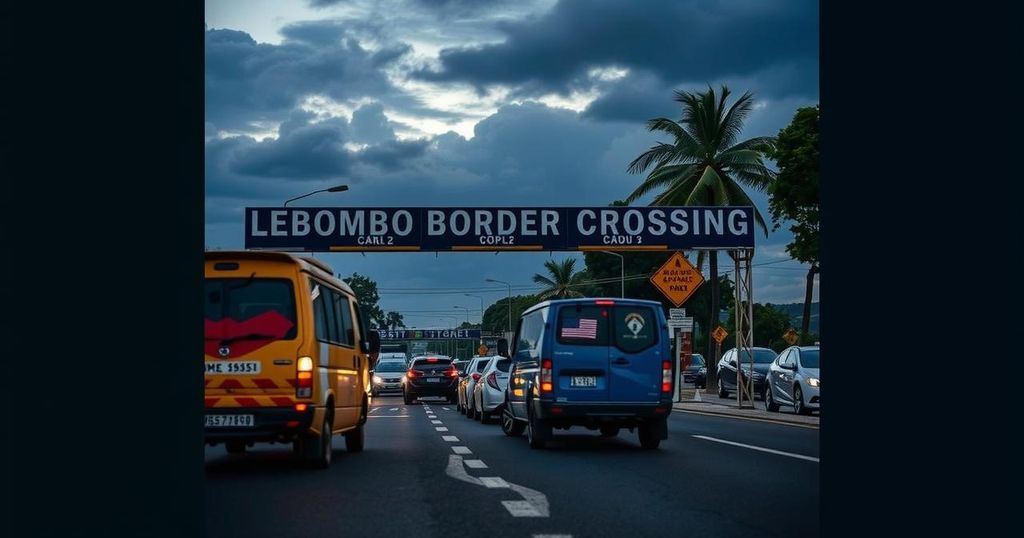 South Africa Closes Lebombo Border Crossing Over Mozambique’s Election Violence