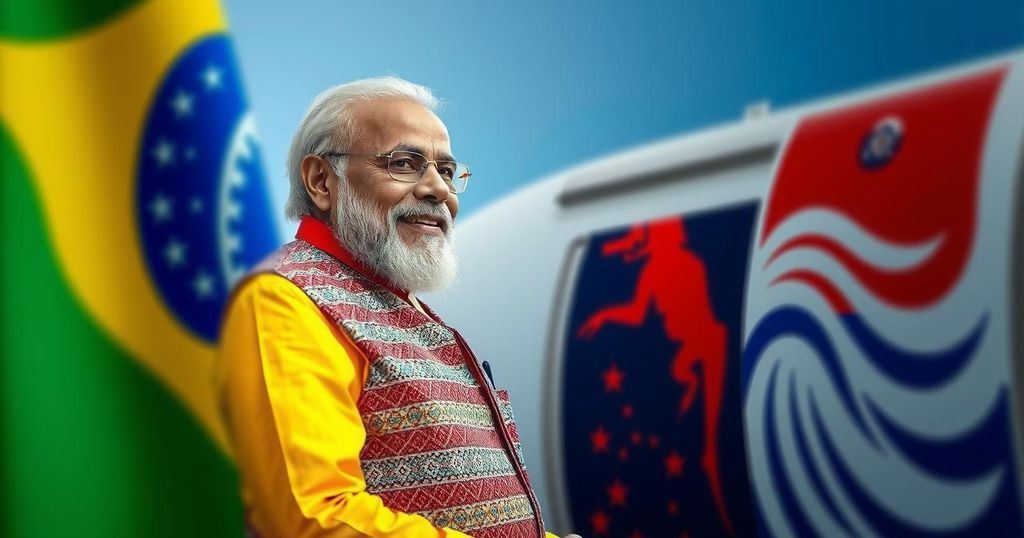 PM Modi Arrives in Brazil for G20 Summit Following Honours in Nigeria