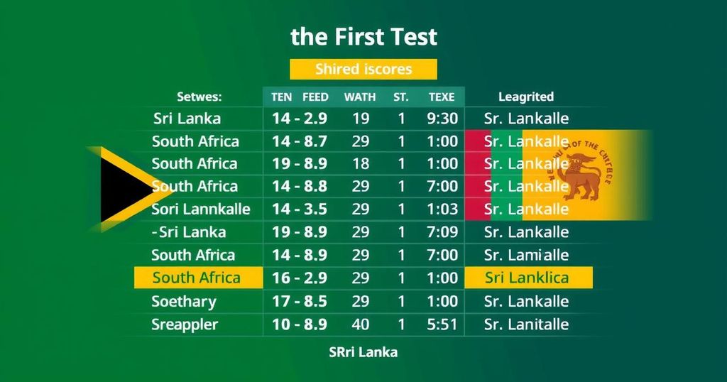 South Africa vs Sri Lanka: Third Day Highlights of First Test