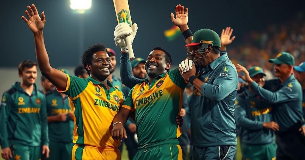 Zimbabwe Claims Victory Over Pakistan in Rain-Shortened ODI