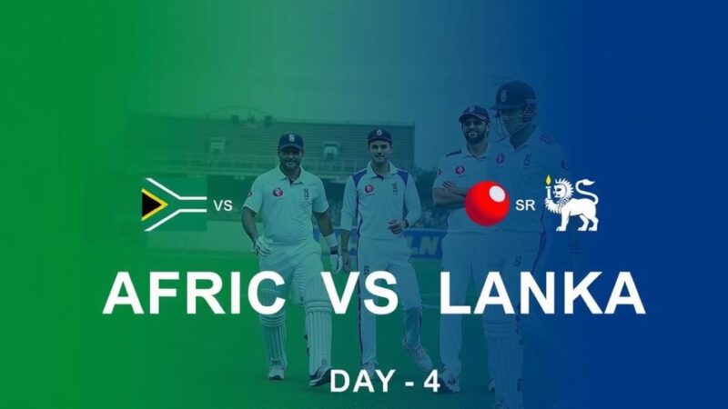 SA vs SL Live Score: Day 4 Update from the First Test at Kingsmead