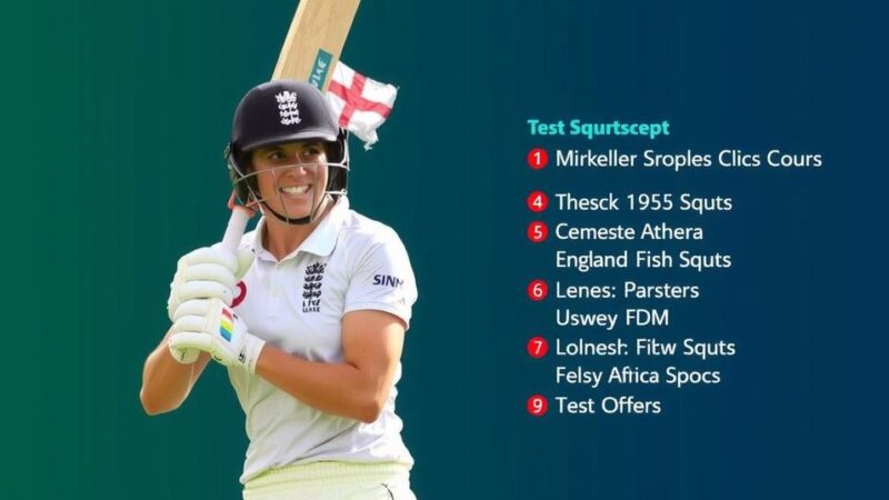 England Women’s Cricket Team Set for Historic South Africa Tour