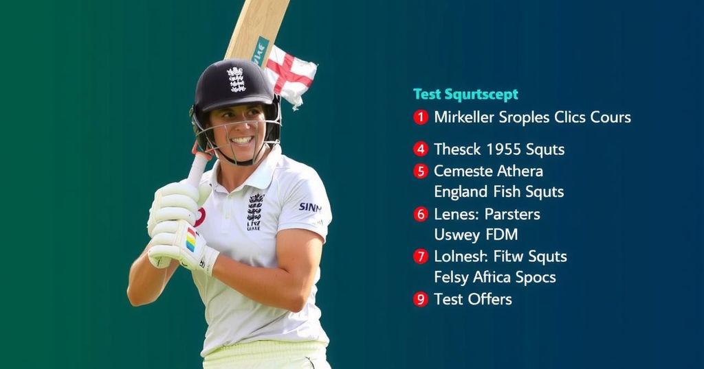 England Women’s Cricket Team Set for Historic South Africa Tour