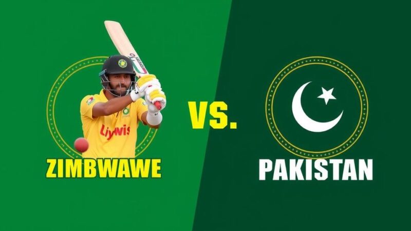 Zimbabwe vs Pakistan 1st ODI: Match Details and Streaming Information