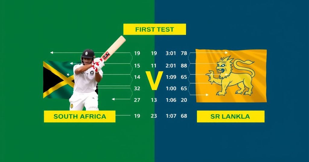 South Africa vs. Sri Lanka 1st Test: Day 2 Summary