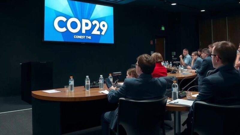 COP29: Delegates Rally for Climate Action and Global Safety