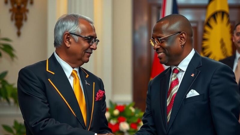 Seychelles President Congratulates New Mauritian Prime Minister Navinchandra Ramgoolam