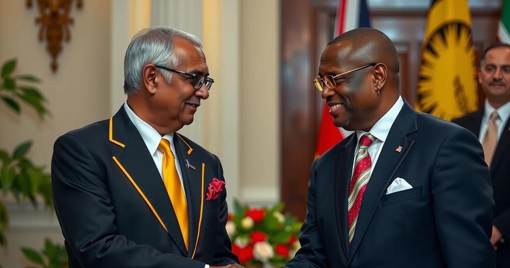 Seychelles President Congratulates New Mauritian Prime Minister Navinchandra Ramgoolam