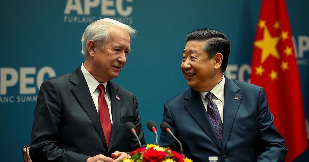 Biden and Xi Conclude Final Meeting Amidst Uncertain U.S.-China Relations