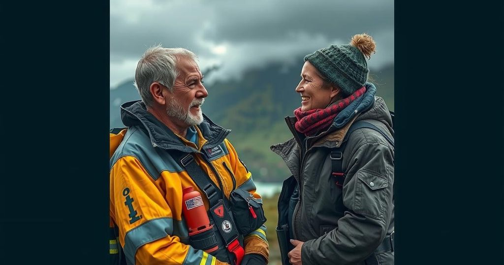 A Grateful Heart: Woman Thanks Rescue Team After Hurricane Milton Flooding