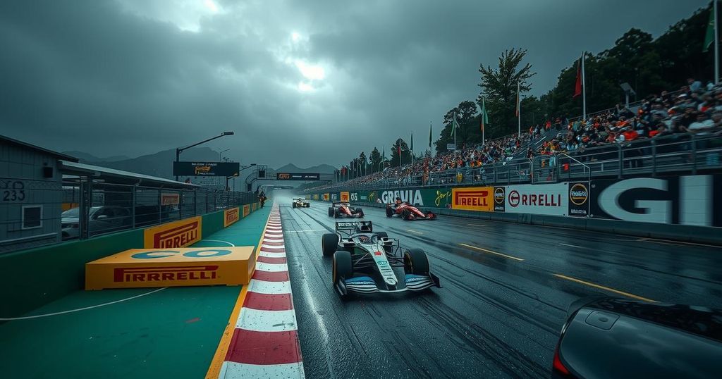 F1 Brazilian GP Qualifying Delayed by Heavy Storm