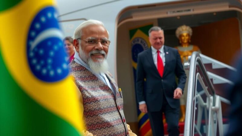 Prime Minister Narendra Modi Arrives in Brazil for G20 Summit