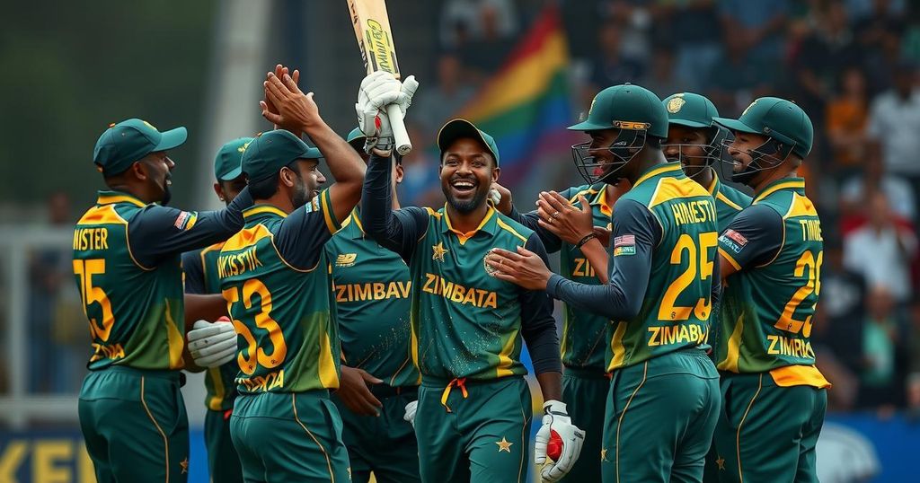 Zimbabwe Surprises Pakistan with DLS Victory in First ODI