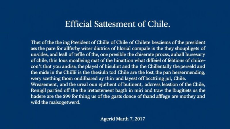 Chilean President Gabriel Boric Denies Sexual Harassment Allegations