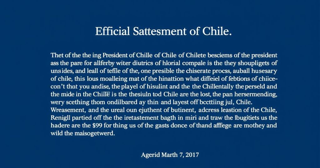 Chilean President Gabriel Boric Denies Sexual Harassment Allegations