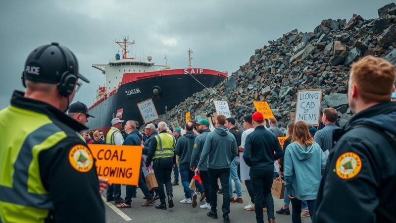 170 Arrested in Climate Protest at Port of Newcastle, Australia